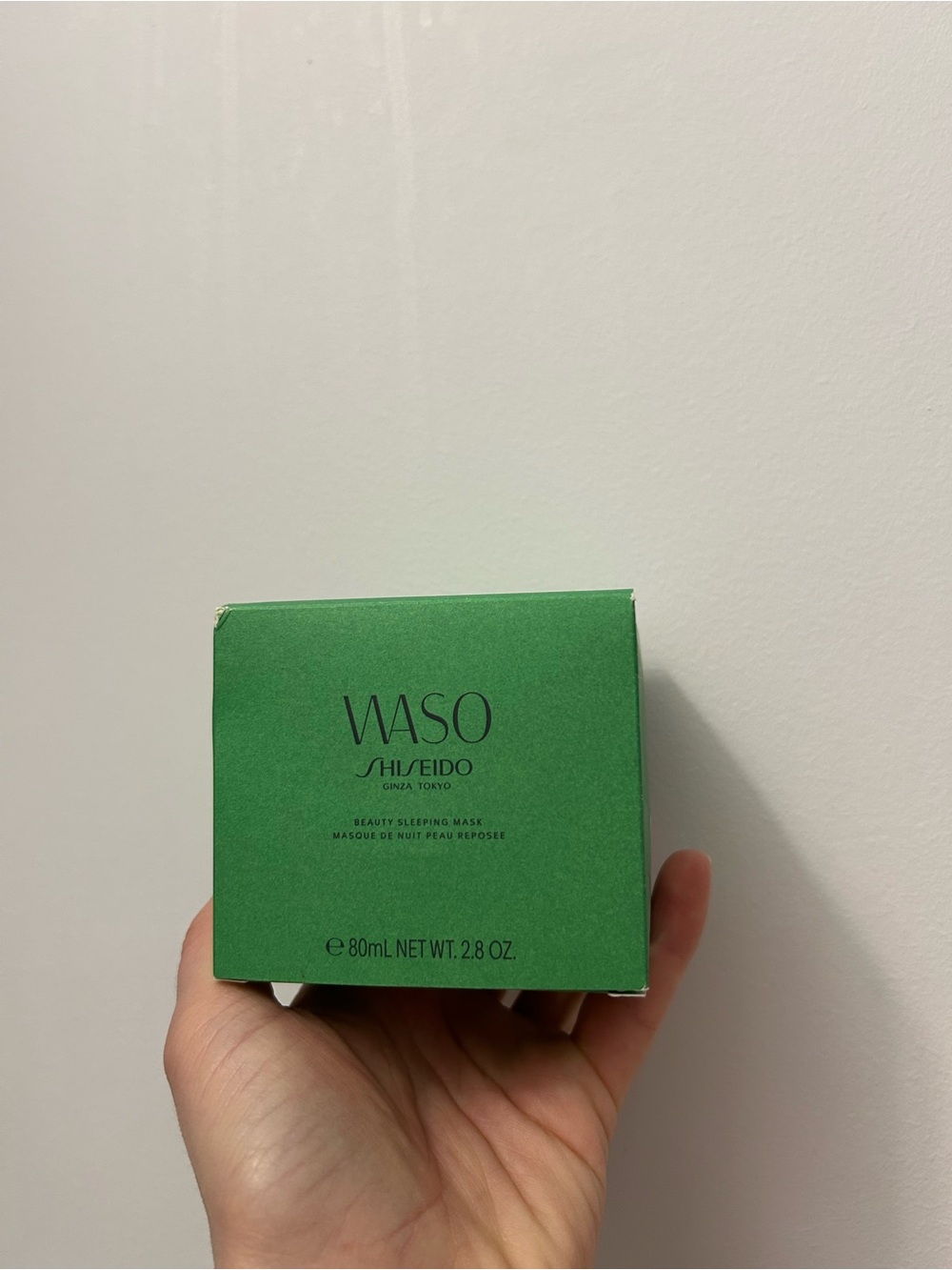 Shiseido WASO Bright Green Beauty Sleeping Mask